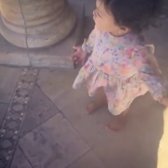 Stella McCartney Kids Pastel Watercolor Dress - Picture 3 of 5